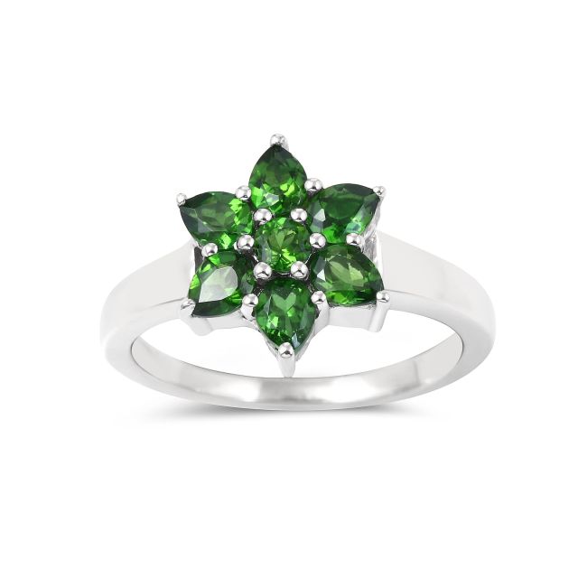 Chrome-Diopside Ring