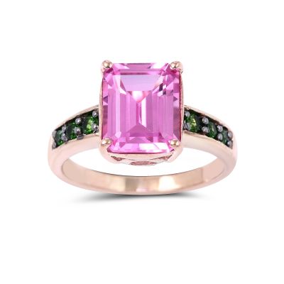 Pink Topaz Ring