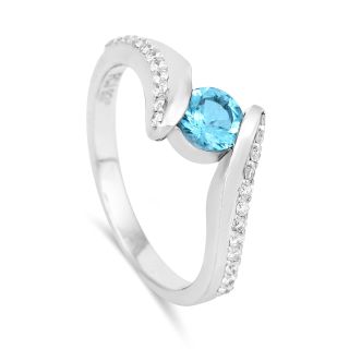 Twisted Blue Ring dignis
