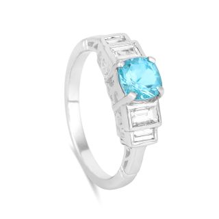 Blue Apatite Ring dignis